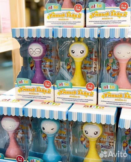 Умный зайка Alilo/погремушка для младенцев