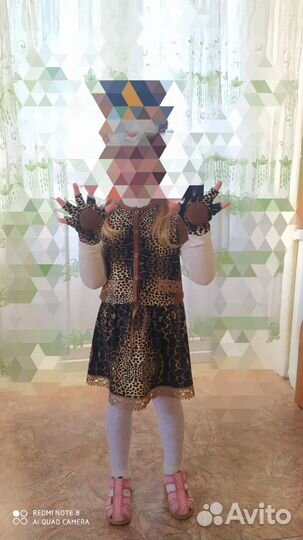 Костюм кошки для девочки