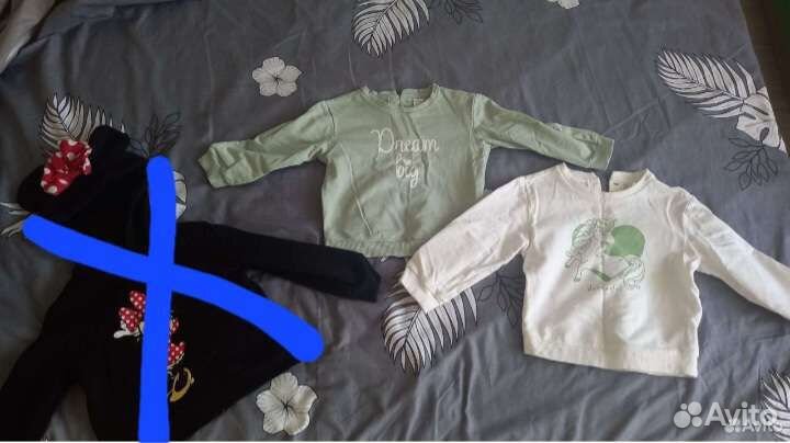 Вещи пакетом на девочку от 86-98