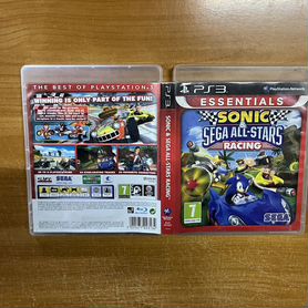 PS3 Sonic Sega All-Star Racing