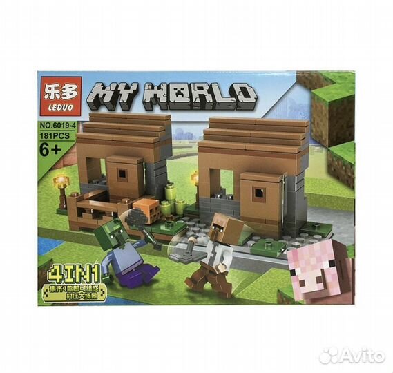 Конструктор my world 6019