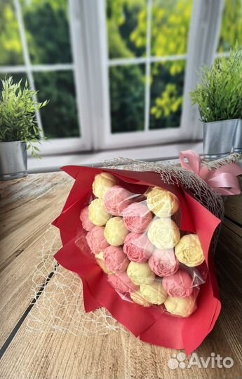 Шоколадные цветы