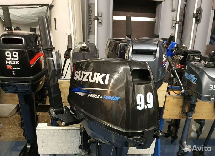 Лодочный мотор Suzuki (Сузуки) DT 9.9 AS витринный