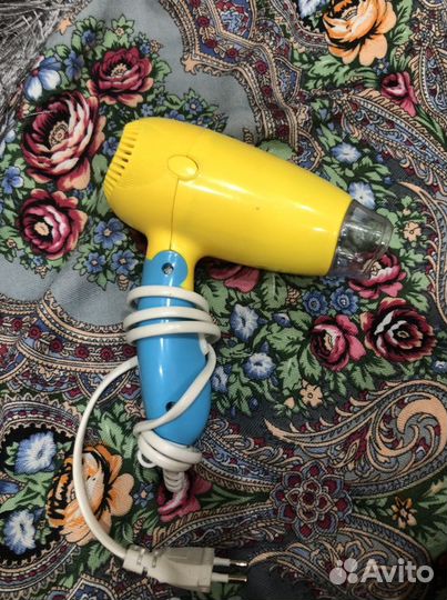 Фен маленький складной дорожный