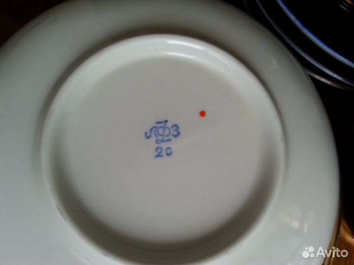 Чайная пара кобальт лфз