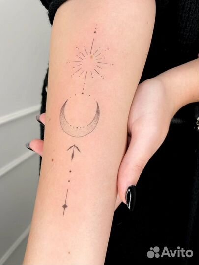 Модель на татуировки