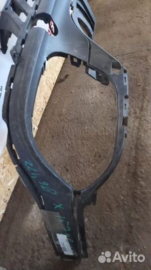 Юбка бампера задняя Porsche Cayenne 2