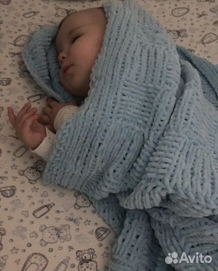 Детское одеяло плед