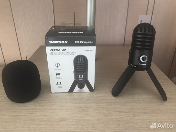Студийный микрофон Samson meteor mic