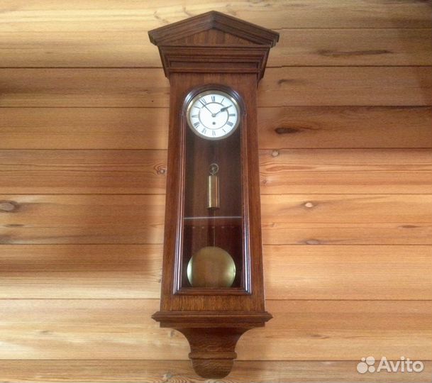 Часы Густав Беккер, настенные старинные, жильные