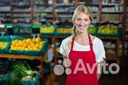 Продавец в продуктовый магазин