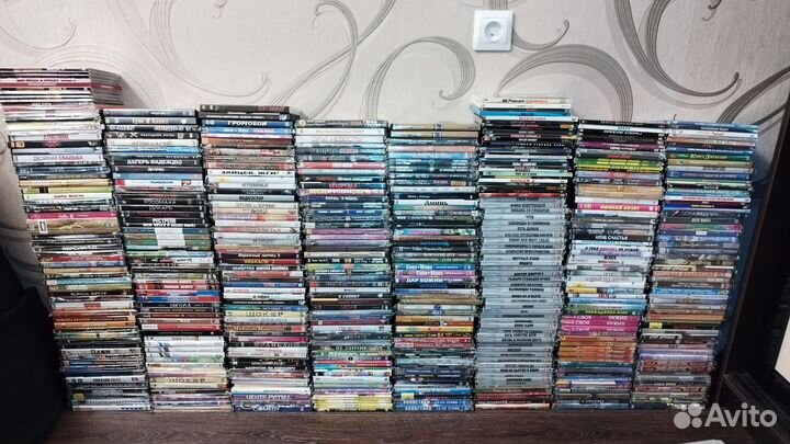 DVD диски с фильмами 450 штук