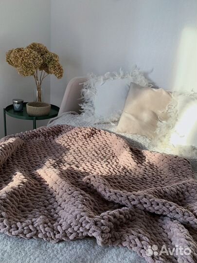 Плюшевый плед