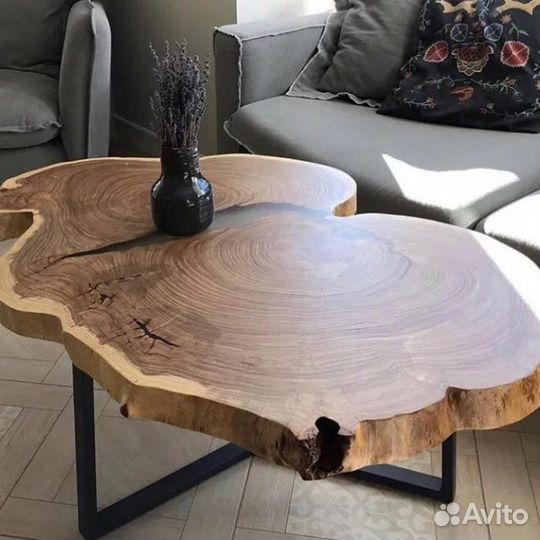 Стол река. Каминная балка или барная стойка