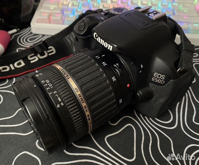 Объектив tamron 17 50mm f2.8