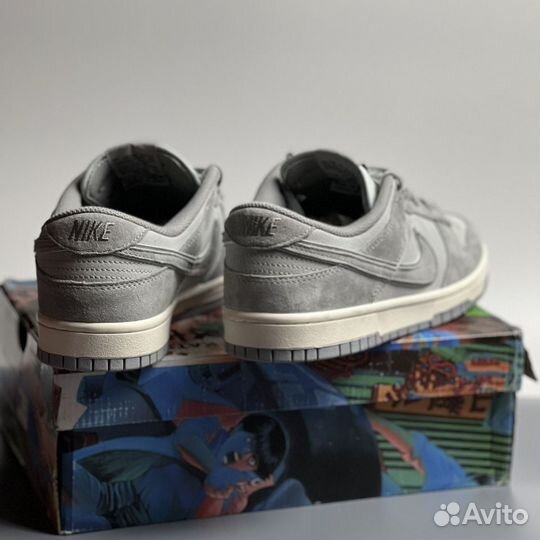 Кроссовки Nike Dunk Low Retro серые