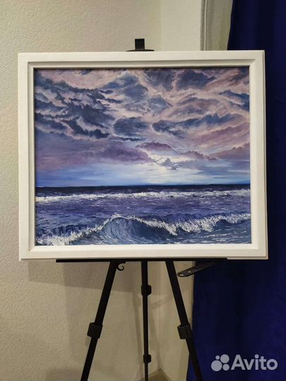 Картина маслом на холсте пейзаж