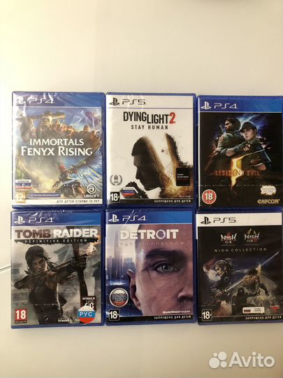 Игры на ps4 и ps5 новые запечатанные