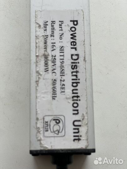 Сетевой фильтр Hyperline на 6 розеток