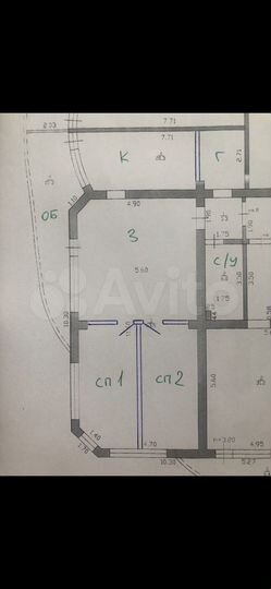 4-к. квартира, 108,8 м², 2/16 эт.