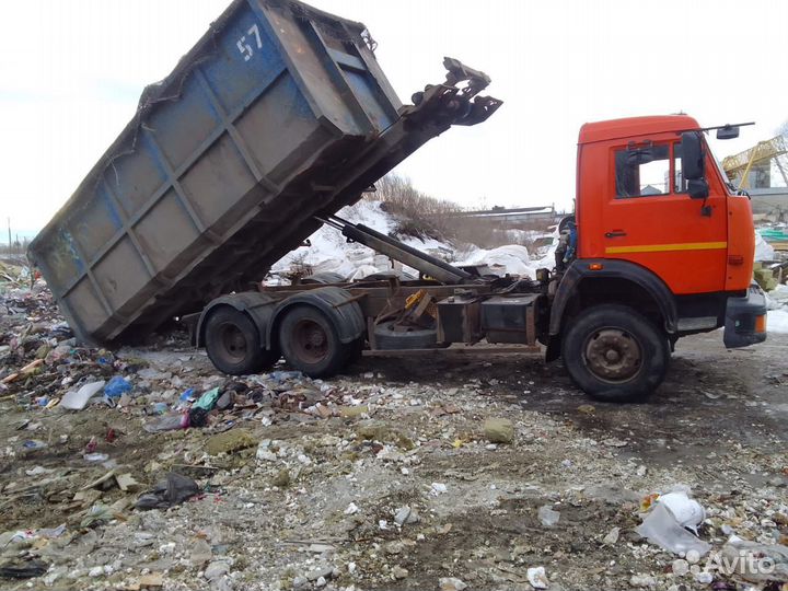 Вывоз мусора камаз