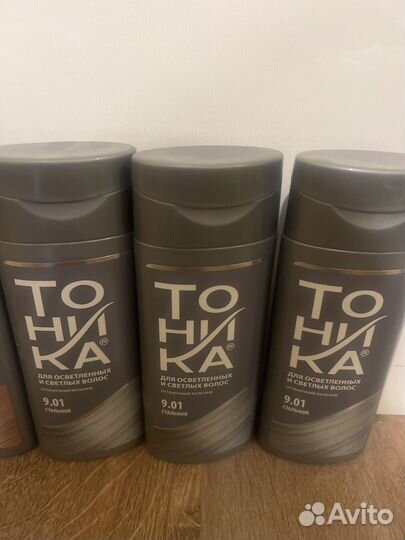 Тоника для тонирования волос (новое)