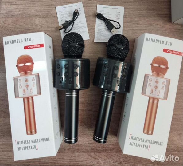Колонка- микрофон WS-858