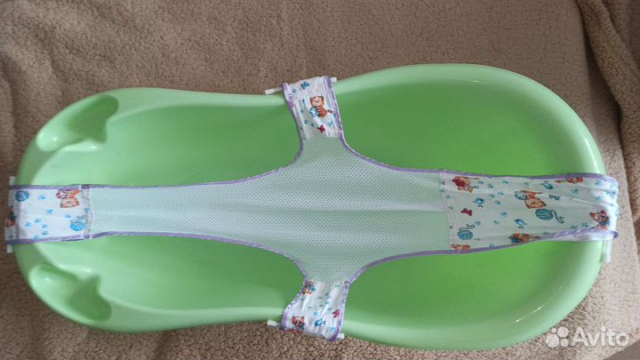 Ванночка для купания с гамаком