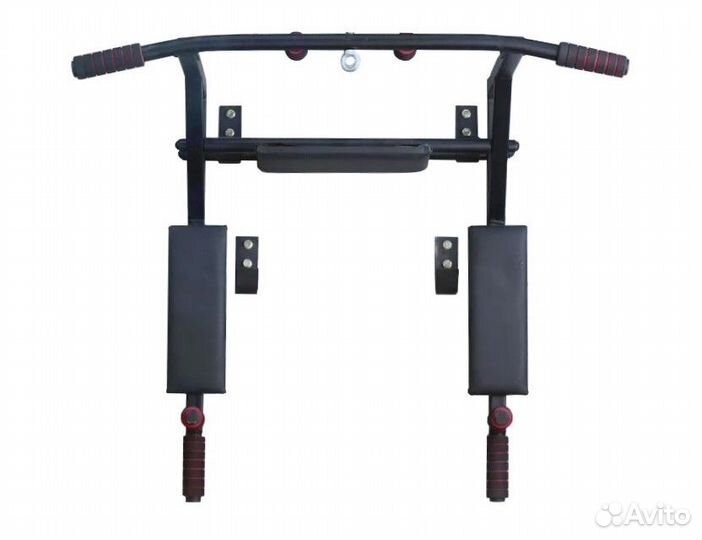 Турник брусья пресс 3в1 черный, новый