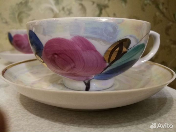 Чайный и кофейный сервиз СССР Чайные пары 