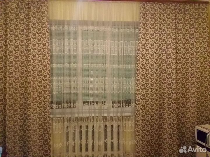 Комплект шторы и тюль бу