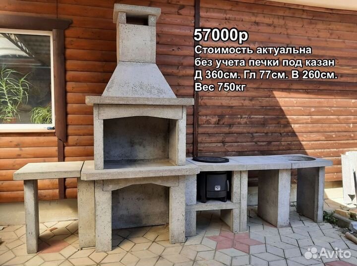 Барбекю мангал печь под отделку