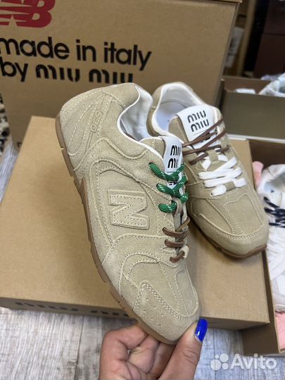 Кроссовки new balance 530 miu miu