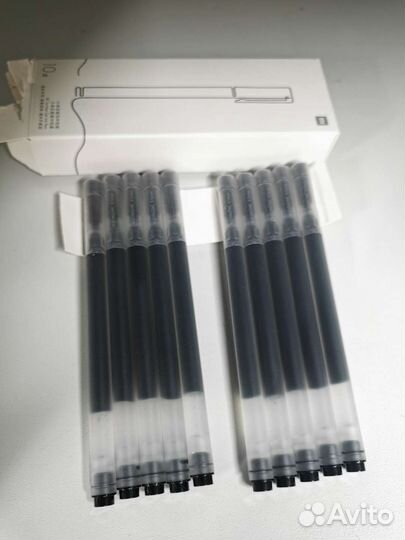 Ручка xiaomi чёрные гелевые