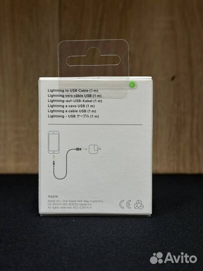 Оригинальный кабель apple lightning USB