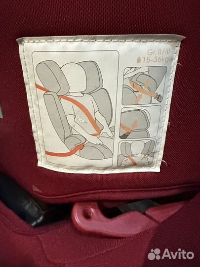 2 автокресла 15-36 кг Cybex с изофикс