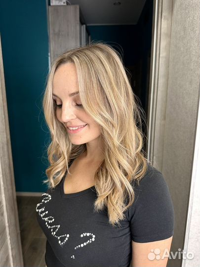 Окрашивание волос, стрижки парикмахер