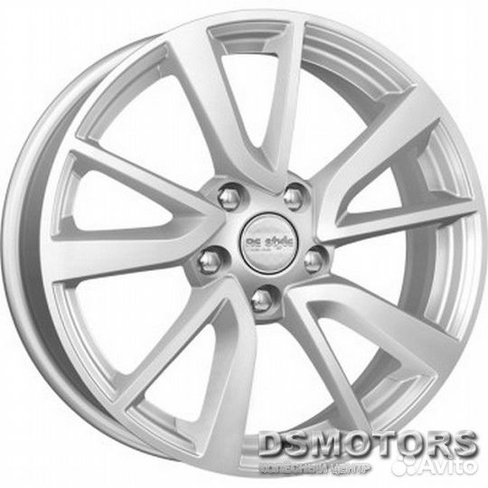 Диски кс699 7.0/17 5x112 ET49 d57.1 сильвер