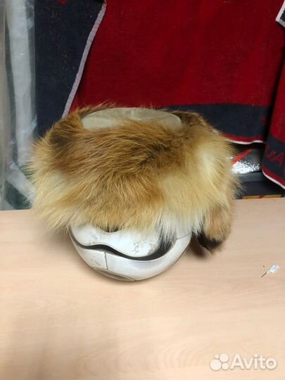 Шапка меховая из лисы