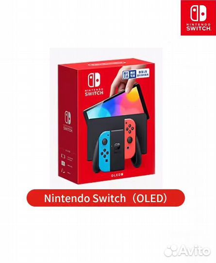 Nintendo Switch Oled 64GB Blue&Red (Новая)