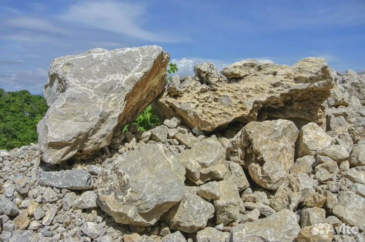 Булыжник для ландщафта отвозка от 20 m3 кубов