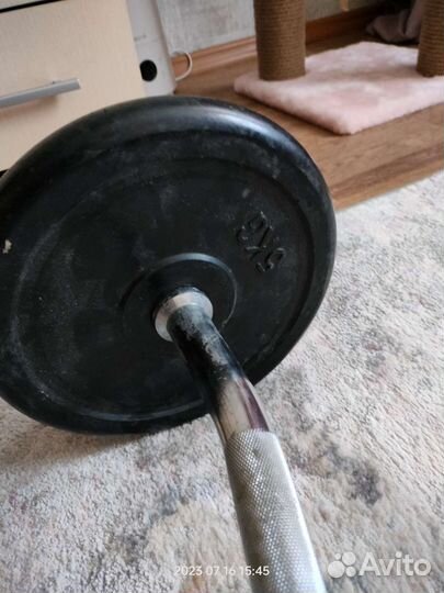 Штанги и гантели бу