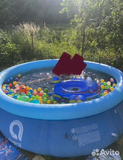 Бассейн надувной