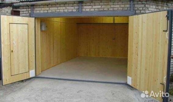 Покрыт крыш гаражей