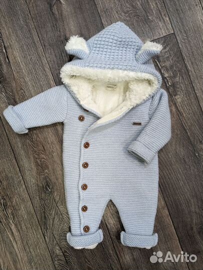 Комбинезон Nipperland 74 р (7-9 мес) осень-зима