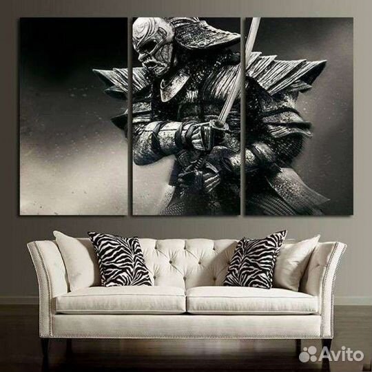 Крутые картины на холсте Путь самурая Калининград