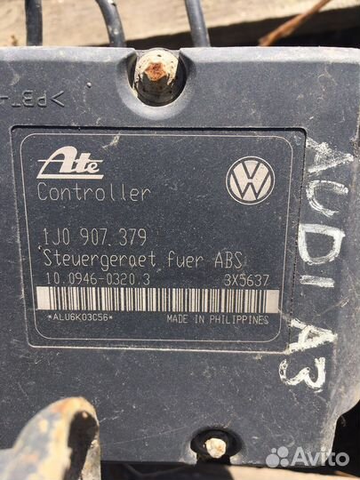 Блок ABS Audi A3 1J0907379