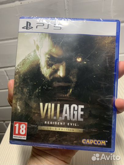 Resident evil 8 Village gold edition PS5 диск