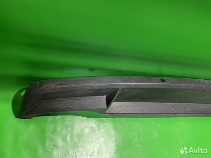 Юбка заднего бампера Skoda Octavia A7 2013+