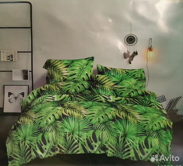 Комплект с готовым одеялом,2 подушки и простыня